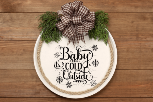 Baby It's Cold Outside: A Cozy SVG for Cricut Crafters