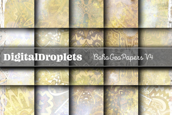 Boho Geo Papers Vol. 4: A Designer's Dream Collection