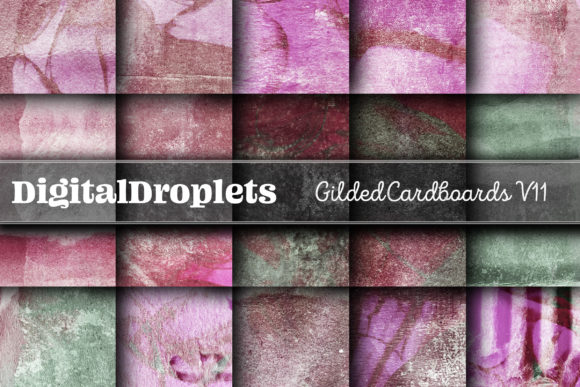 Gilded Cardboards Vol. 11: Textured Backgrounds for Authentic Design