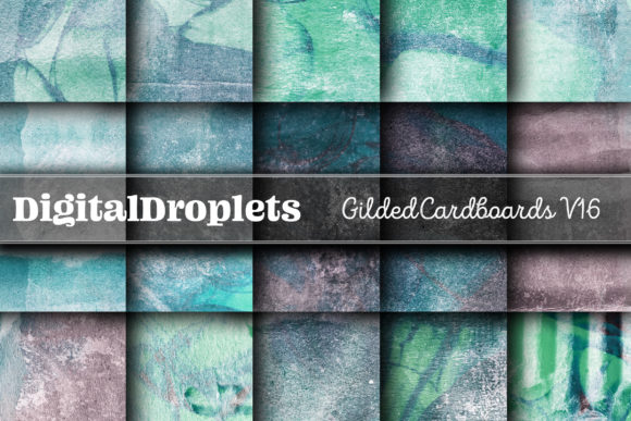 Gilded Cardboards Vol. 16: Textured Backgrounds for Authentic Design