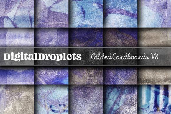 Gilded Cardboards Vol. 8: Unearthing Vintage Texture for Modern Projects