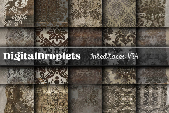 Inked Laces Vol. 24: Vintage Charm for Modern Projects