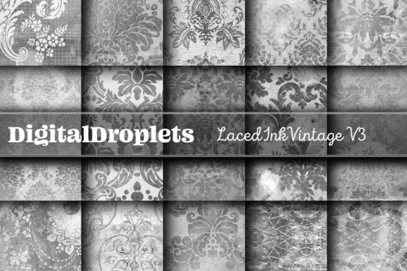 Laced Ink Vintage Vol. 3: Textured Layers for Authentic Design