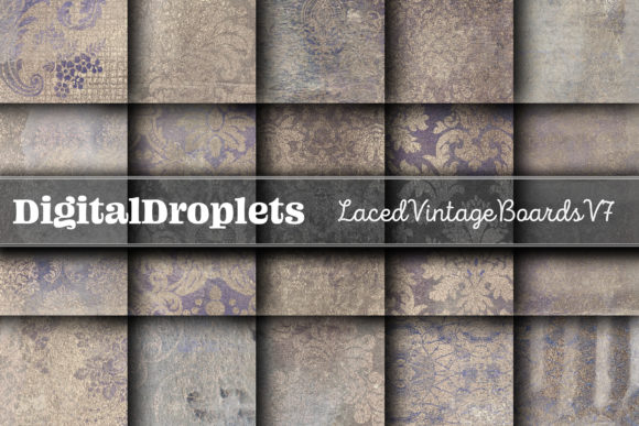 Laced Vintage Boards Vol. 7: A Textured Collection for Timeless Design