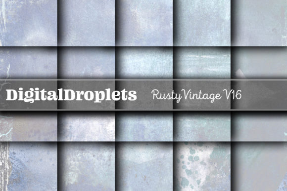 Rusty Vintage Papers Vol.16: A Designer's Texture Toolkit