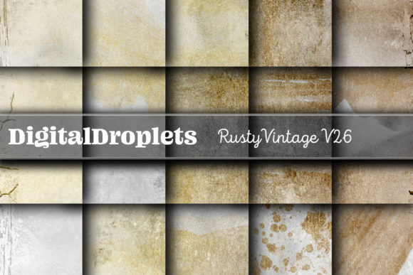 Rusty Vintage Papers Vol.26: Grungy Textures for Authentic Projects
