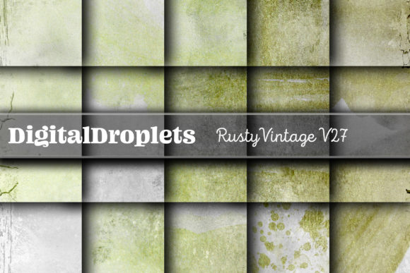 Rusty Vintage Papers Vol.27 | Collection: A Designer's Toolkit for Texture