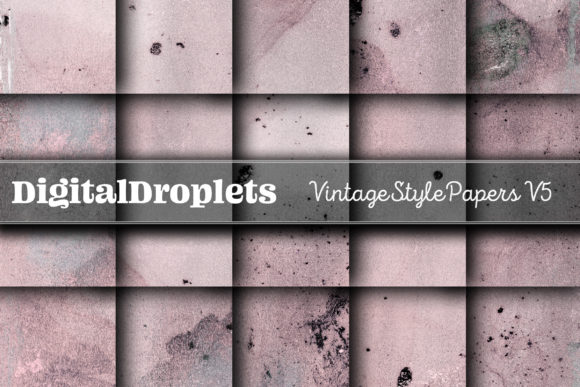 Timeless Textures: Unpacking Vintage Style Papers Vol. 5