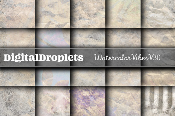 Watercolor Vibes Vol. 30: A Complete Paper Collection for Digital Crafters
